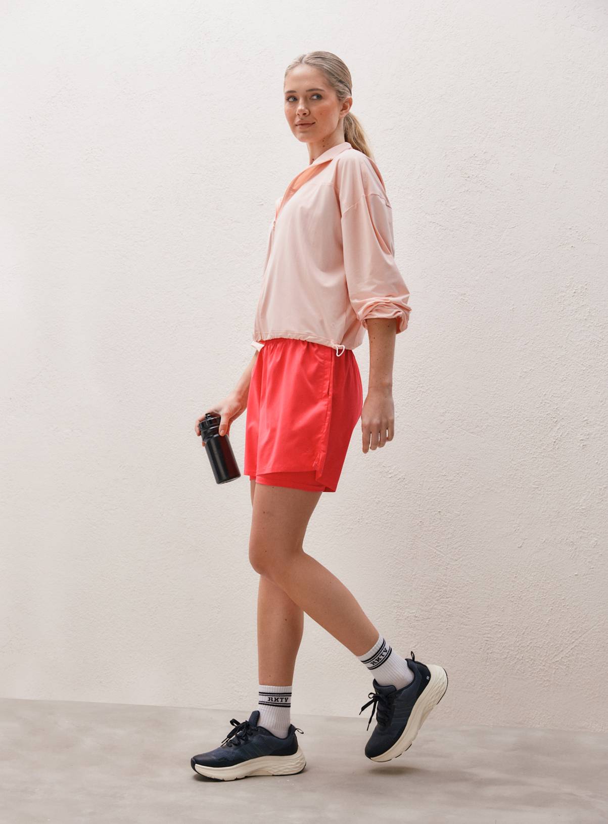 REAKTIV Bright Pink Training 2-In-1 Short XL - Image 2